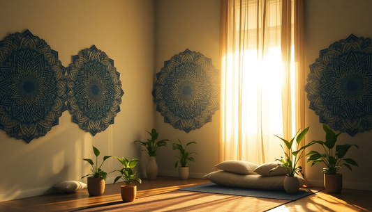 Elevate Your Space: Infusing Spiritual Serenity with Mandala Designs
